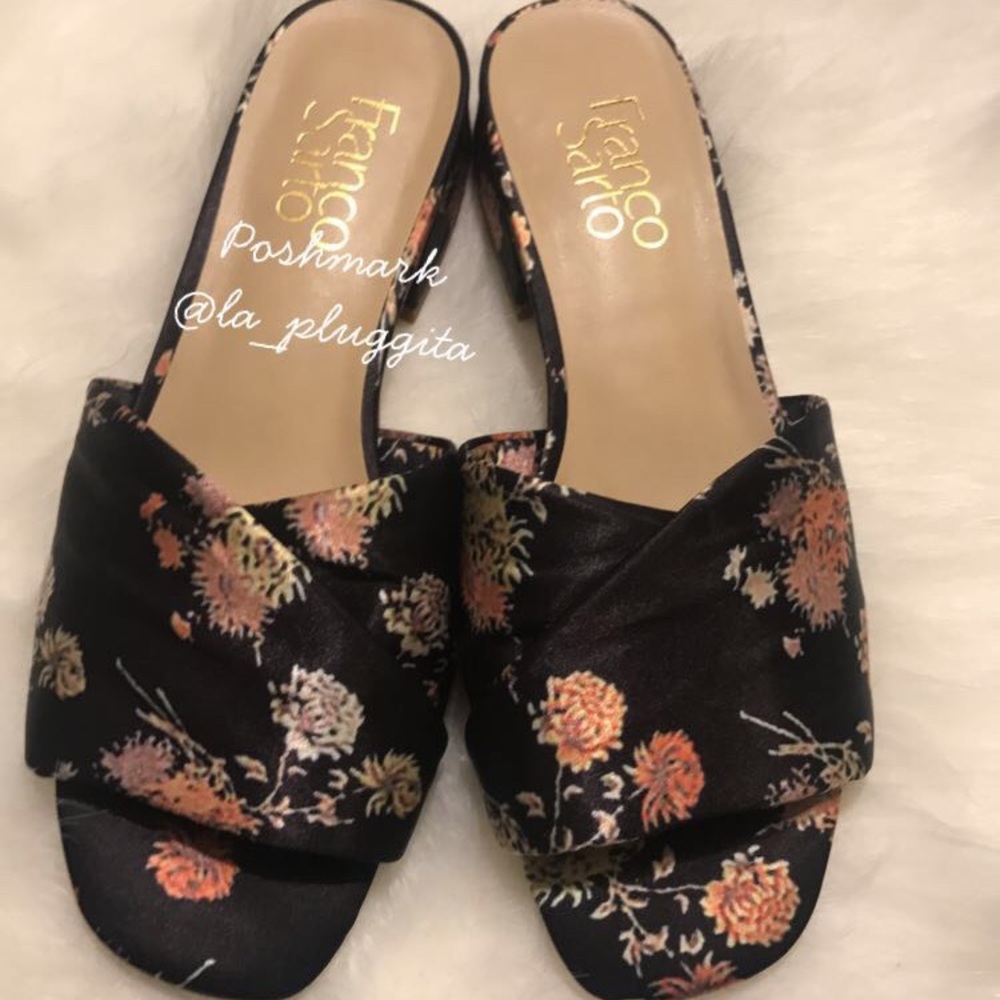 Franco Sarto Slip-Ons with Satin Fabric